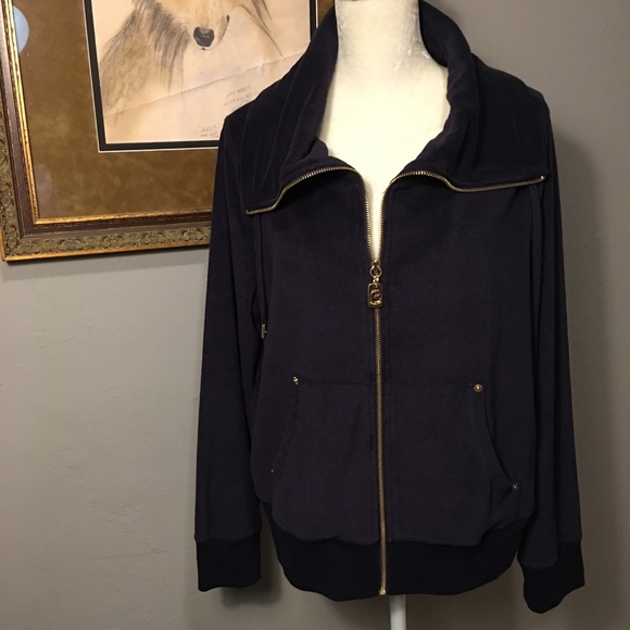 Michael Kors Jackets & Blazers - Micheal Kors terry warm up jacket.
